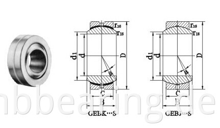 Radial Spherical Plain Bearings GEBK-S Series